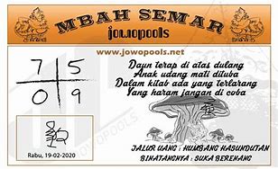 Prediksi Hk Malam Ini Syair Mbah Semar